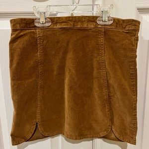 Brandy Melville | *RARE* Suede Brown Raquel Skirt